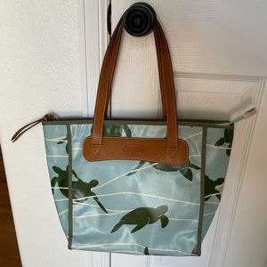 Fossil Turtle Purse NWOT